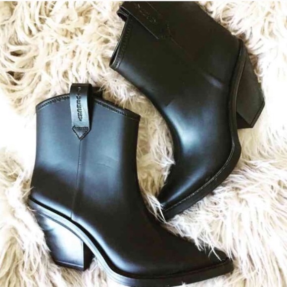 GIVENCHY Western-style rubber boots sz 39 - Picture 2 of 16
